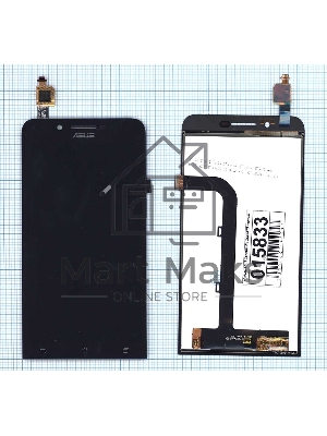Дисплей для Asus ZenFone Go ZC500TG черный