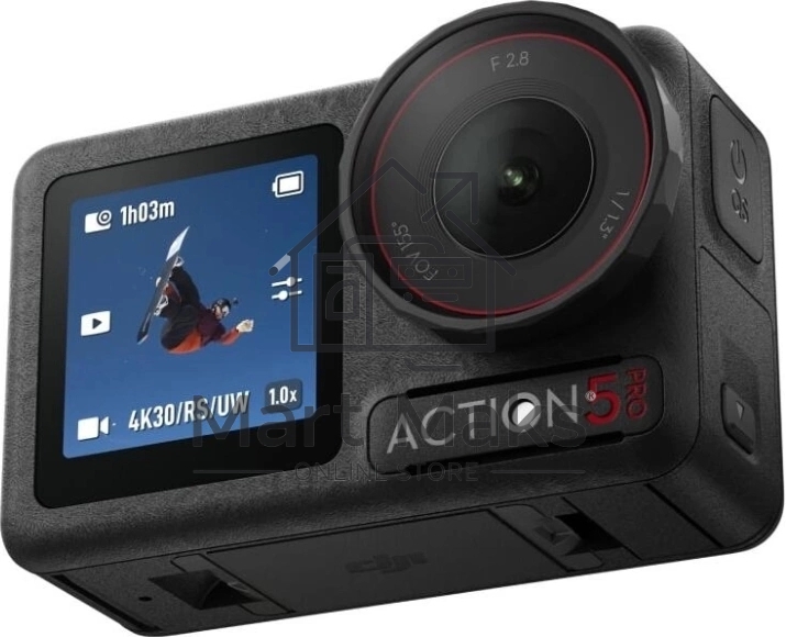 Экшн-камера Dji Osmo Action 5 Standard Combo 1xCMOS 12Mpix серый/черный