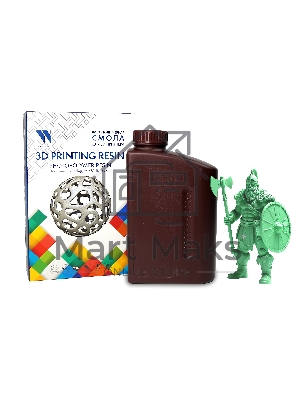 Фотополимерная смола NVPrint Plant Based Resin Green для 3D печати 1 кг (бут)