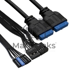 Компьютерный корпус Minitower ExeGate BA-309U2-UNS350 (mATX, БП UNS350 с вент. 12см, 1хUSB+2хUSB 3.0, HD аудио, черный)