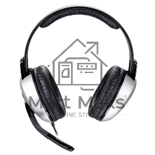 Гарнитура Genius HS-05A серый-чёрный, проводная, 3.5 мм