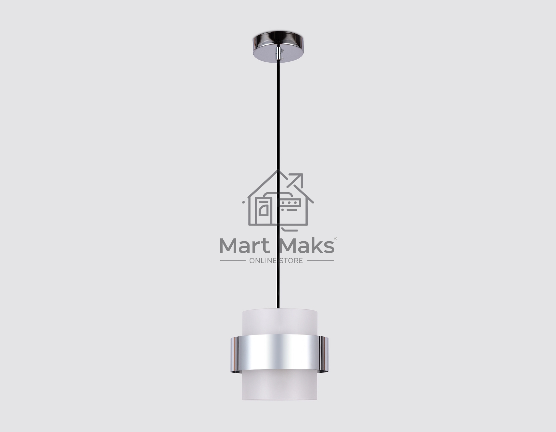 Светильник Ambrella light TR3644 CH/FR хром/матовый E27 max 40W D180*950