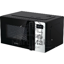 Микроволновая печь Gorenje MO20A4XH нержавеющая сталь/черный, 20 л, 800 Вт, переключатели - кнопки/поворотный механизм