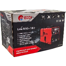 Сварочный полуавтомат Edon Line MIG-180 инвертор MIG-MAG/ММА/TIG