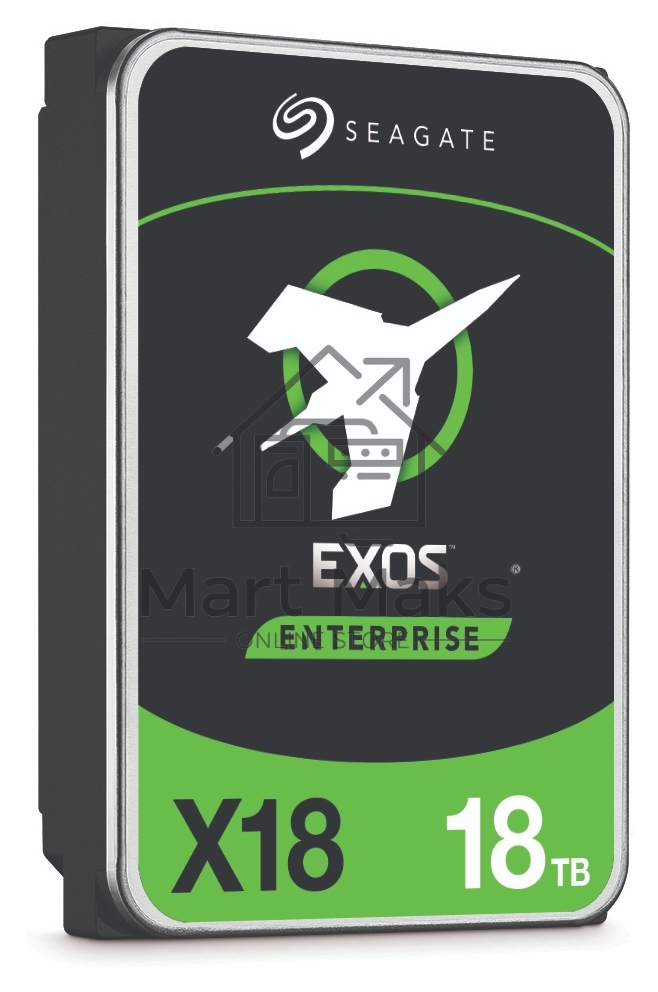 Жесткий диск Seagate HDD Server Exos X18 512E/4kn ( 3.5'/ 18TB/ SAS 12Gb/s / 7200rpm)