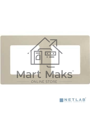 Рамка 2 поста, сл. кость ETIKA Рамка 2 поста, сл. кость