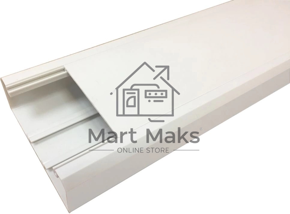 Короб Lanmaster LAN-CT120X50-WH 120x50мм белый 2м (упак.:1шт)