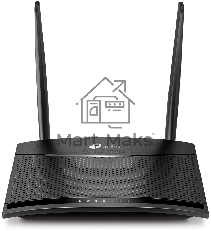 Роутер беспроводной TP-Link TL-MR100 N300 10/100BASE-TX/4G(3G) cat.4 черный