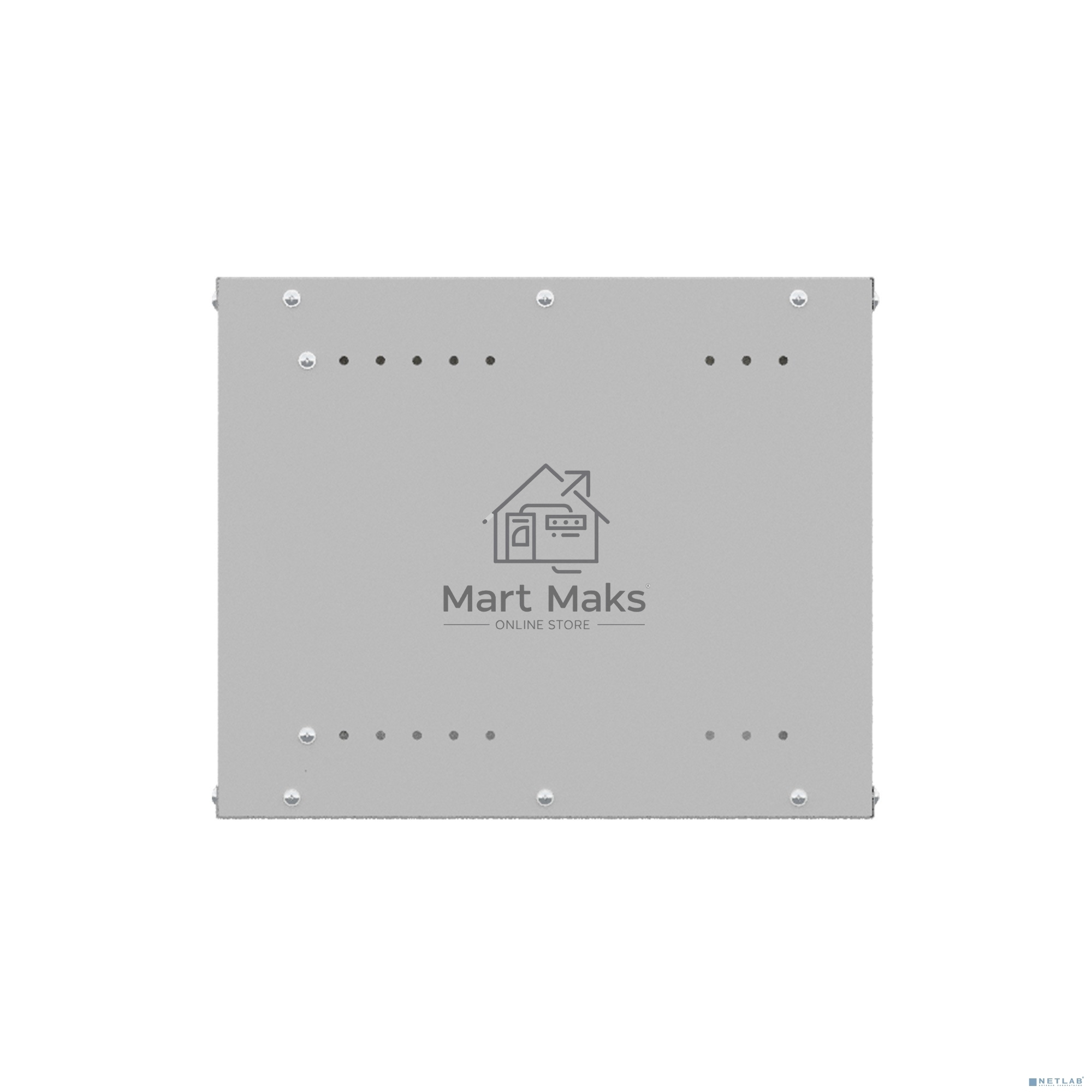 Шкаф коммутационный NTSS Lime (NTSS-WL9U5560GS) настенный 9U 550x600 мм пер. дв. стекл несъемн. бок. пан. 30 кг серый 110 град. IP20 сталь