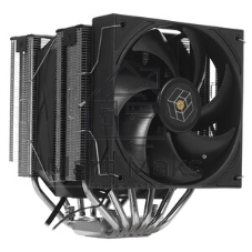 Кулер для процессора Thermalright Royal Pretor 130 черный, 2x120/130 мм, алюминий/медь, 1750-2150 об/мин, 28.3-29.4 дБ, 4 pin PWM, высота 158 мм, без подсветки