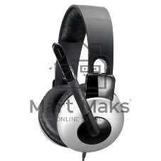 Гарнитура Genius HS-05A серый-чёрный, проводная, 3.5 мм