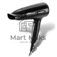 Фен HOLT HT-HD-007 черный, 1800 Вт