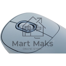 Мышь беспроводная Xiaomi Wireless Mouse 3 синий, 1200 dpi, радиоканал, Bluetooth, USB, кнопки - 5