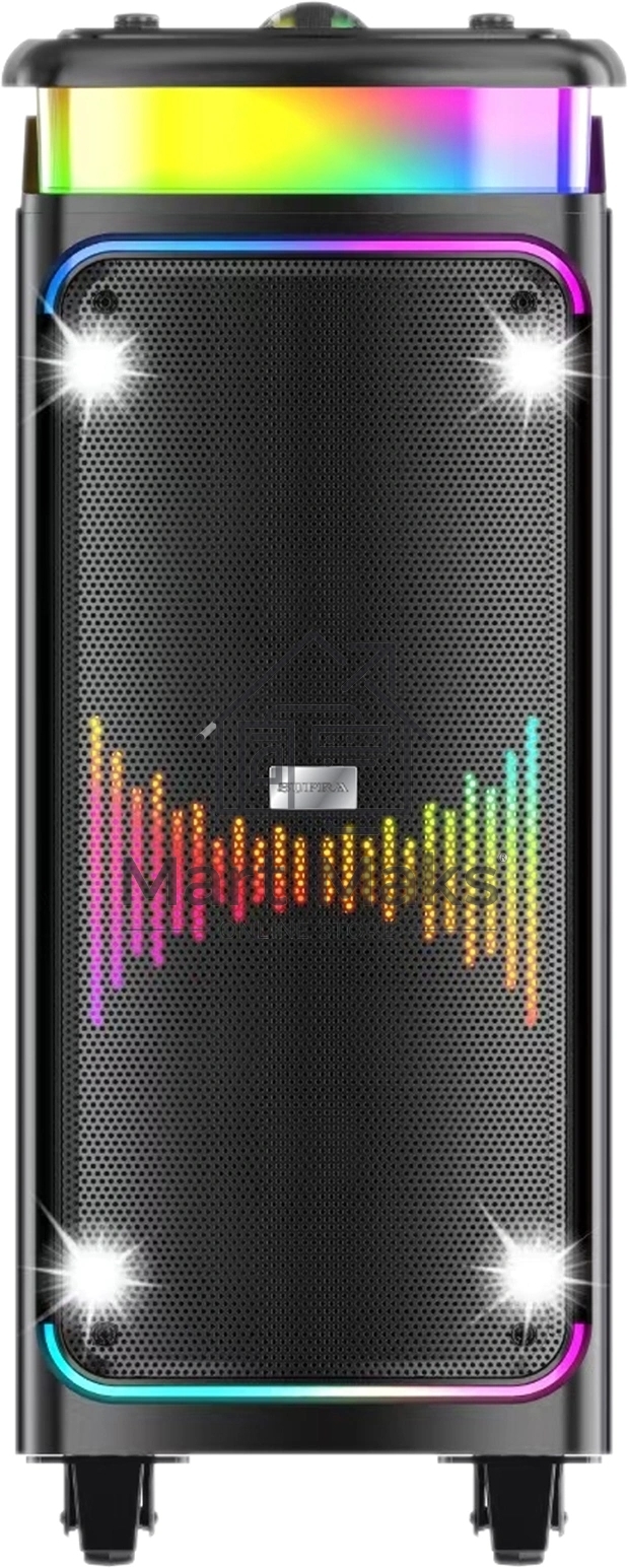 Минисистема Supra SMB-870 черный 180Вт FM USB BT SD