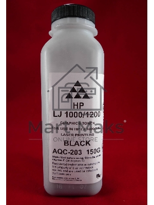 Тонер HP LJ 1200/1300/1000W (фл.150г.) (AQC-США фас России)
