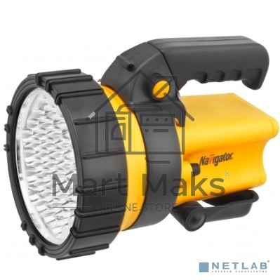 Фонарь NAVIGATOR 94 966 NPT-SP10-ACCU Прожект. 37LED, аккум.4В, 4Ач.
