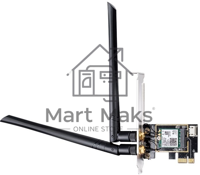 Сетевой адаптер Wi-Fi + Bluetooth Cudy WE3000 AX3000 PCI Express (ант.внеш.съем) 2ант.