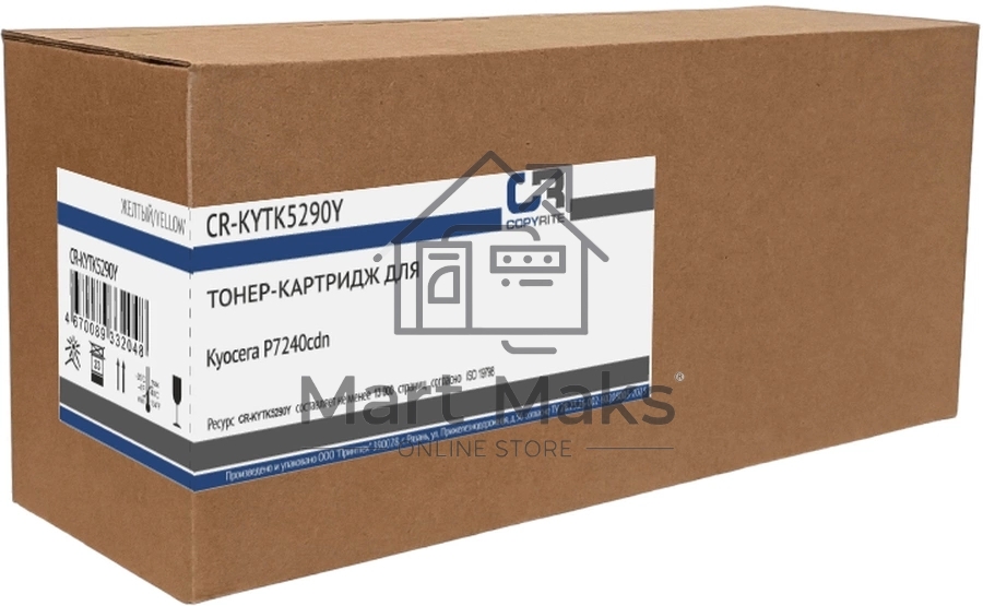 Картридж лазерный CopyRite CR-KYTK5290Y TK-5290Y желтый (13000стр.) для Kyocera P7240cdn