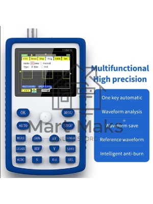 Мини-портативный цифровой осциллограф FNIRSI-1C15