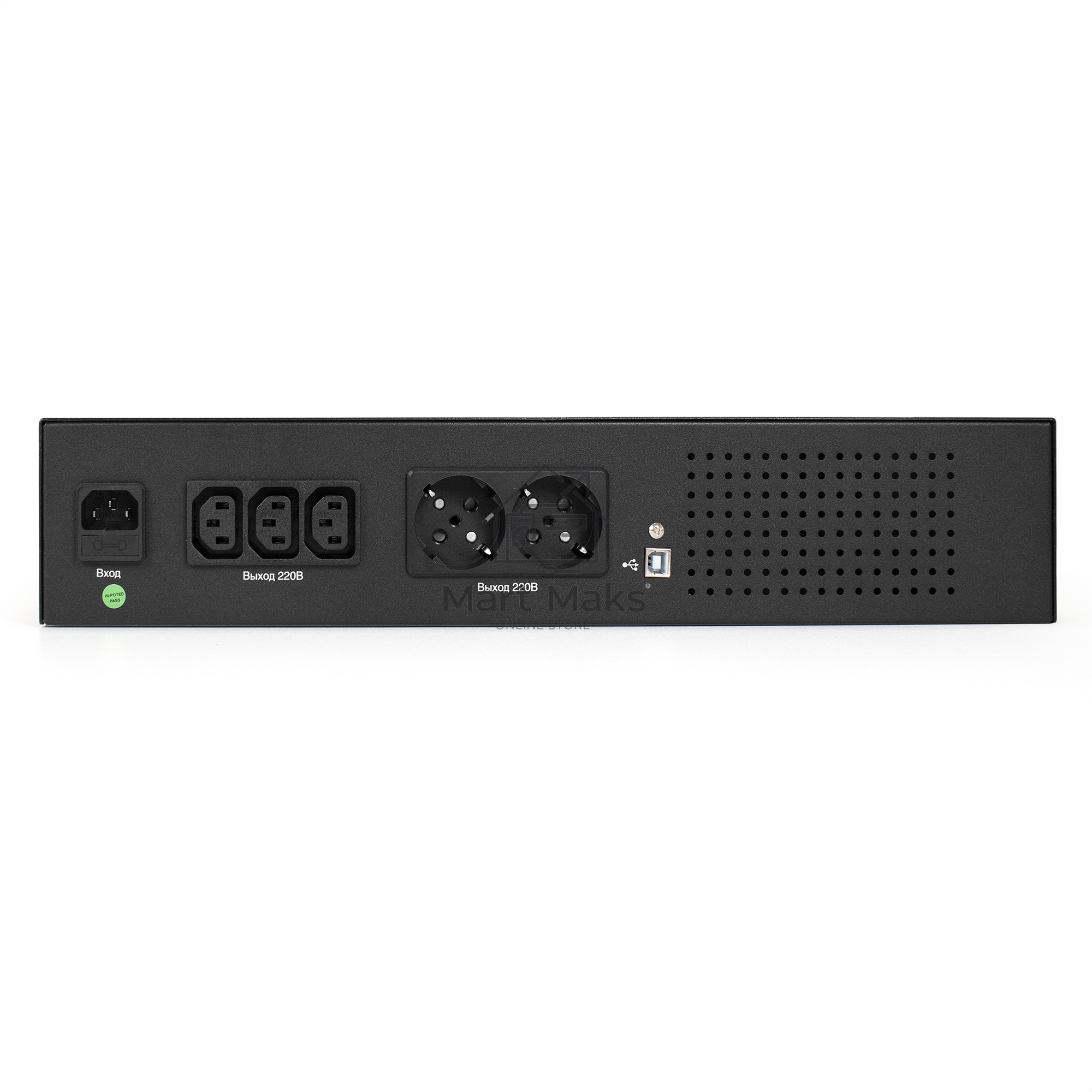 Источник бесперебойного питания ExeGate ServerRM UNL-2000.LCD.AVR.2SH.3C13.USB.2U <2000VA/1200W, Color LCD, AVR, 2*Schuko+3*C13, USB, 2U, установка в стойку, Black>