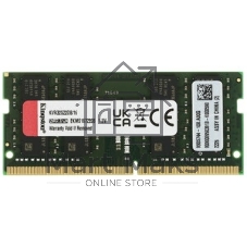 Оперативная память Kingston ValueRAM, DDR4, 16GB (1x16GB), 3200MHz, CL22, SO-DIMM
