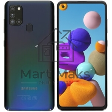 Дисплей для Samsung Galaxy A21S SM-A217F TFT черный с рамкой