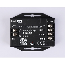 Контроллер GS11551 WIFI Tuya RGB 24A 12V 288W/ 24V 576W (ПДУ Радио 2.4G CR2025)