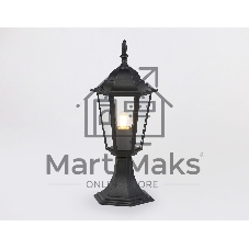 Светильник Ambrella light ST2023 BK/CL черный/прозрачный IP54 E27 max 40W D150*400
