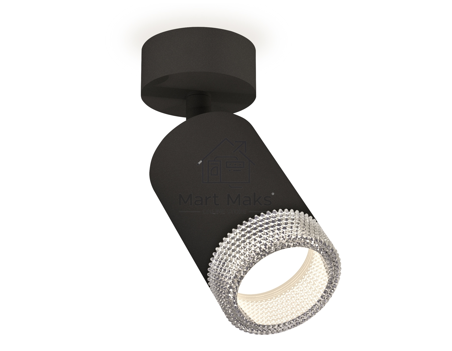 Светильник Ambrella Light XM6313001 SBK/CL черный песок/прозрачный MR16 GU5.3 (A2210, C6313, N6150)