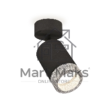 Светильник Ambrella Light XM6313001 SBK/CL черный песок/прозрачный MR16 GU5.3 (A2210, C6313, N6150)