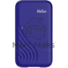 Накопитель SSD Netac USB3.2 Gen2x2 512GB NT01ZX20IIIEVO-512G-32BL ZX20 III EVO синий