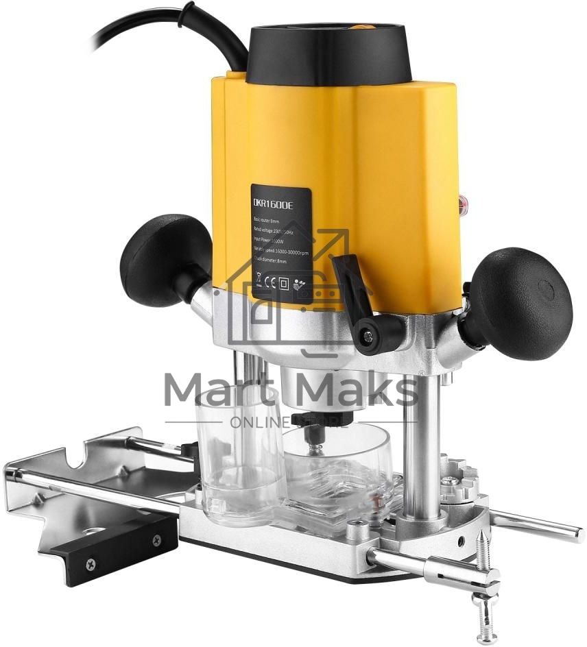 Фрезер Deko DKR1600E 1600Вт 30000об/мин макс.ход:52мм