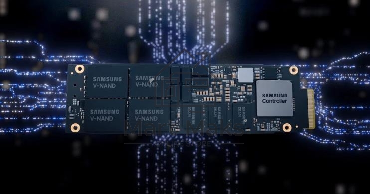 Накопитель SSD Samsung PM9A3, 3.84TB, M.2 22110, PCIe 4.0 x4, NVMe, R/W 5500/2000