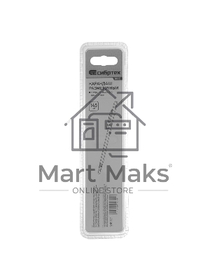 Карандаш Сибртех разметочный, 145 мм, твердосплавный наконечник пл.че-л. Сибртех