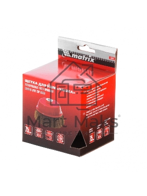 Щетка Matrix для УШМ, 75 мм, М14, 