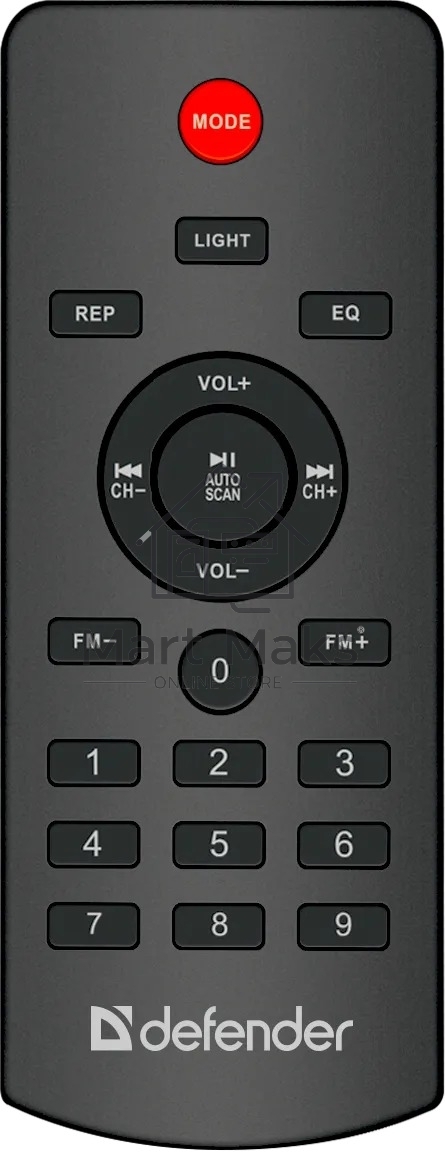 Портативная акустика Defender Rage 50 Вт Light/BT/FM/USB/LED/TWS черный