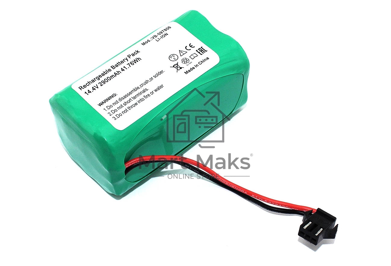 Аккумулятор для Mamibot Grey / VSLAM 14.4V 2900 мА·ч LI-ION