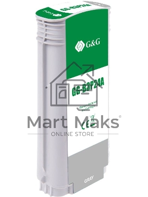 Картридж струйный G&G GG-B3P24A №727 серый (130 мл) для HP DJ T920/T1500/T2530