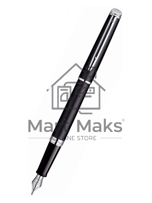 Ручка перьевая Waterman Hemisphere (CWS0920810) Matte Black CT F сталь нержавеющая, подарочная коробка