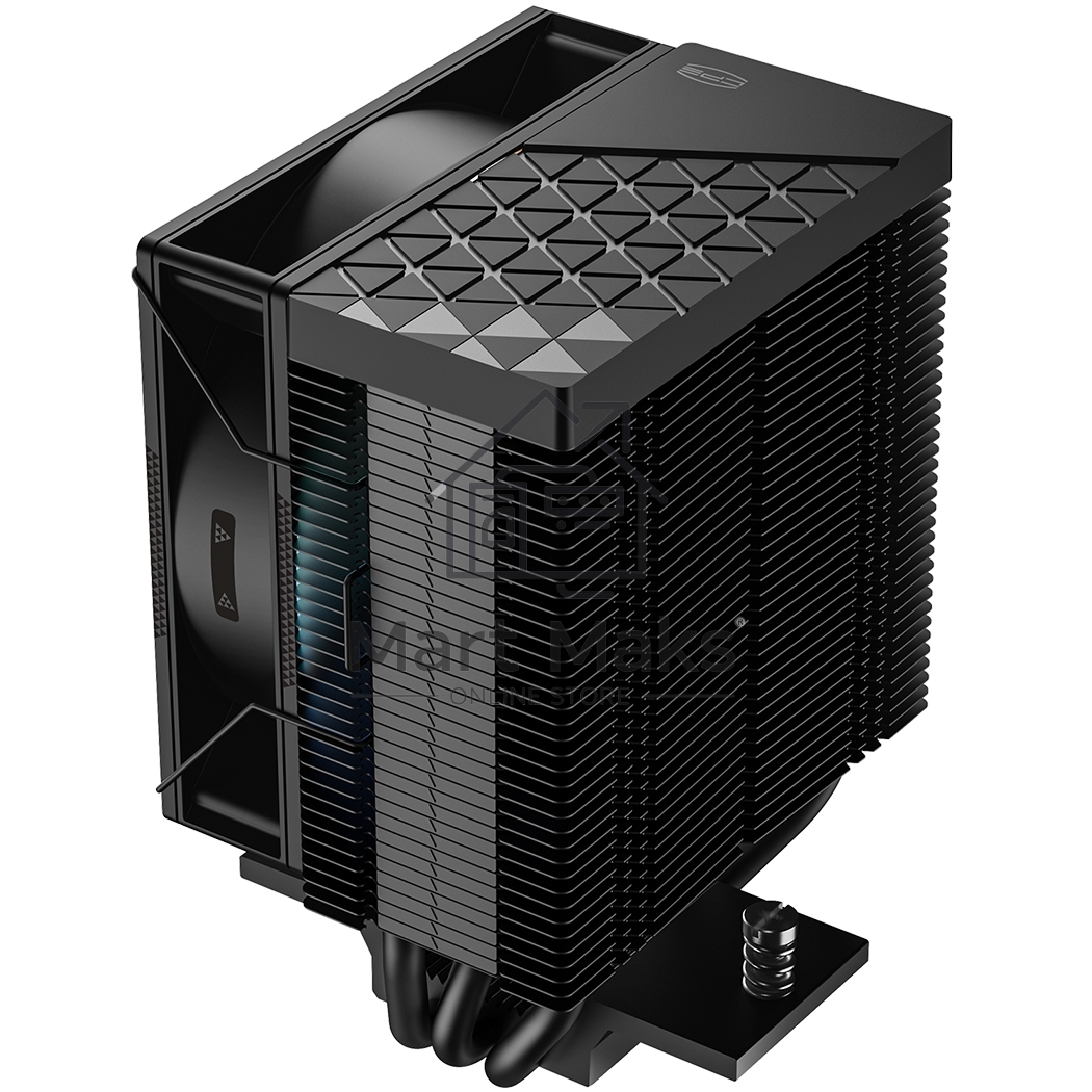 Кулер для процессора PCCooler R300 ARGB BK черный 92мм алюминий+медь 2200rpm 30db 4-pin 150W 133мм