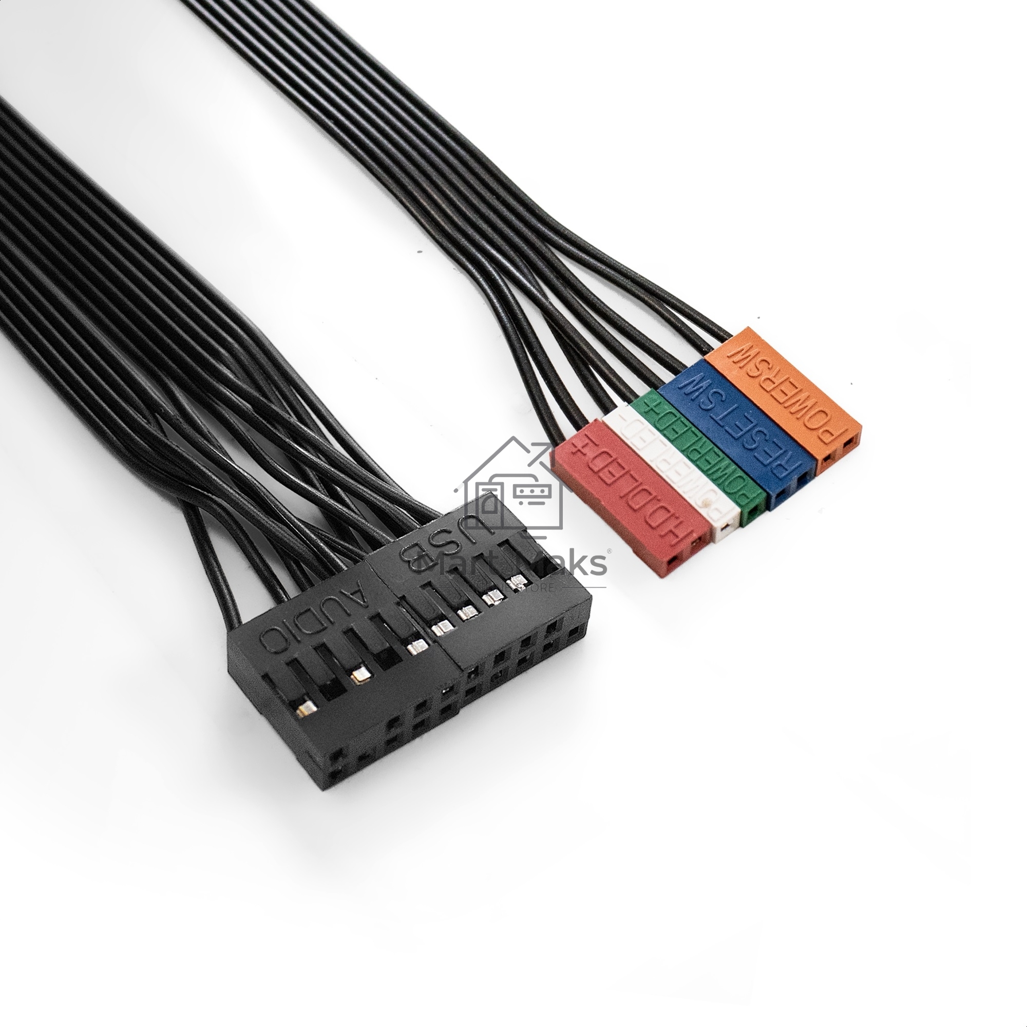 Компьютерный корпус Minitower ExeGate BAA-106-UNS450 (mATX, БП UNS450 с вент. 12см, 2*USB, аудио, черный)