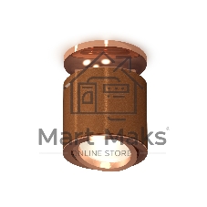 Светильник Ambrella Light XS7404140 SCF/PPG кофе песок/золото розовое полированное MR16 GU5.3 (N7930, C7404, N7005)