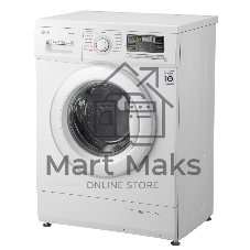 Стиральная машина LG F1296CDS0X белый, загрузка фронтальная 6 кг, 1200 об/мин, класс B