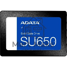 Накопитель SSD ADATA Ultimate SU650, 2000 Gb, SATA, 2.5