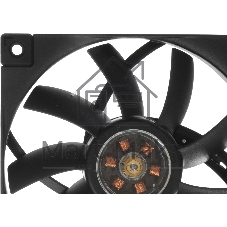 Вентилятор для корпуса DEEPCOOL FT12 SLIM черный, 120 мм, 1850 об/мин, 25.6 дБ, 4 pin