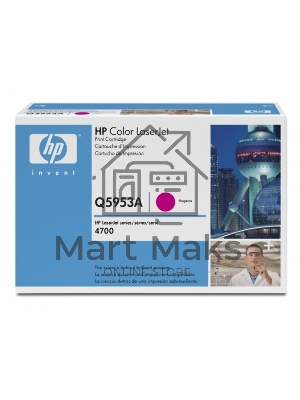 Картридж лазерный HP Q5953A пурпурный для Color LaserJet 4700 10000стр.