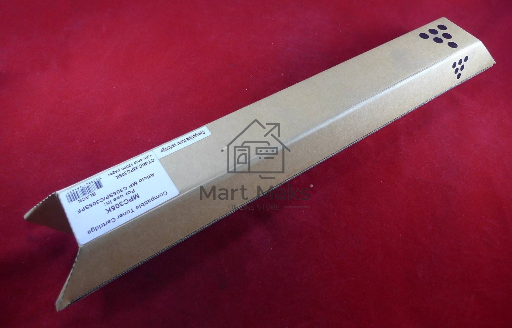 Картридж лазерный Ricoh Aficio MP C305SP/C305SPF черный, type MPC305E (туба, 224г) JPN