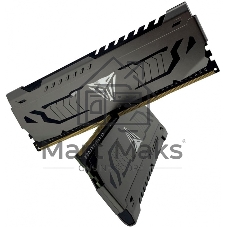 Оперативная память Patriot Viper Steel, DDR4, 16GB (2x8 GB), 3733 MHz, CL17, DIMM, радиатор, черный