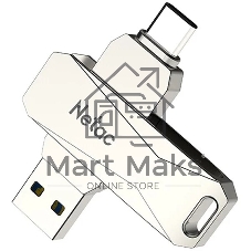 Флешка USB Netac U782C NT03U782C-032G-30PN dual USB 3.0+TypeC 32Gb, retail version