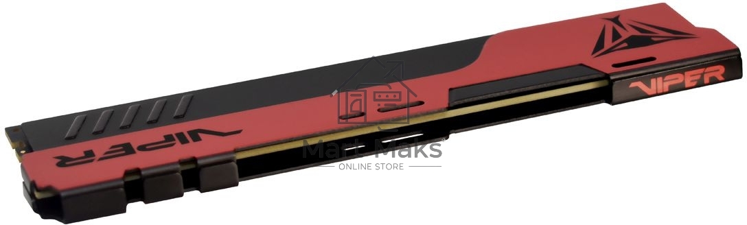 Оперативная память Patriot Viper Elite II, DDR4, 32GB (1x32 GB), 3200 MHz, CL18, DIMM, радиатор, красный, черный